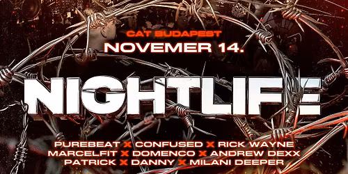 NIGHTLIFE  \u2718 CAT BUDAPEST \/\/ 11.14.