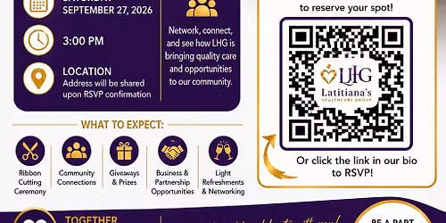 Latitiana's Healthcare Group Grand Opening & Ribbon Cutting 
