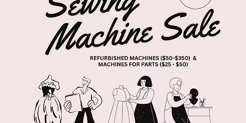 Sewing Machine and Accessories Sale