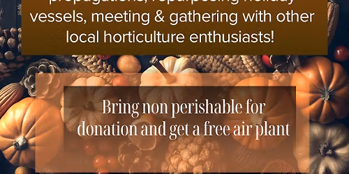 Plants-Giving Event!! 