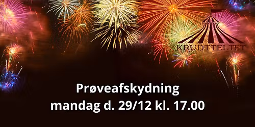 PR\u00d8VEAFSKYDNING