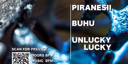 Piranesii, Buhu, Unlucky Lucky - Underground Dance Music & Light Show @ Mikey's Gyros