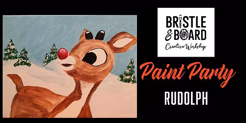 Paint Party at the Copper Pub - Rudolph