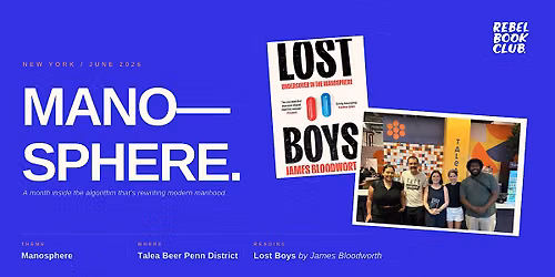Rebel Book Club New York x MANOSPHERE