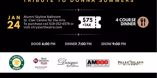 Dreamgirls: A Tribute to Donna Summer Dinner Show