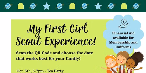 Cookies with Girl Scouts