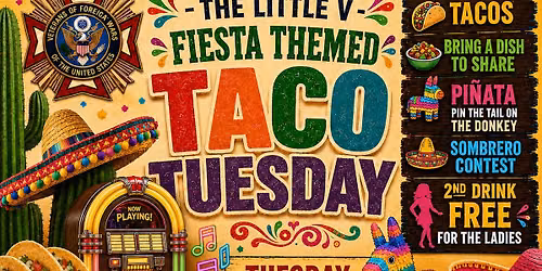 Fiesta Taco Tuesday Night at the Little V