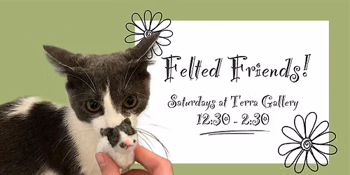 Felted Mini Friends!