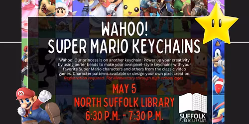 Wahoo! Super Mario Keychains