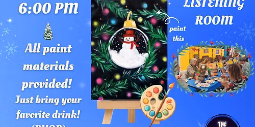 Christmas Paint & Sip in Bartlesville