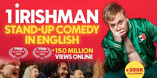 1 Irishman in Paris | A stand-up comedy show in English | 9PM