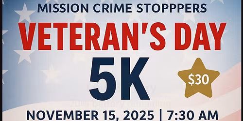 Veterans Day 5K Run