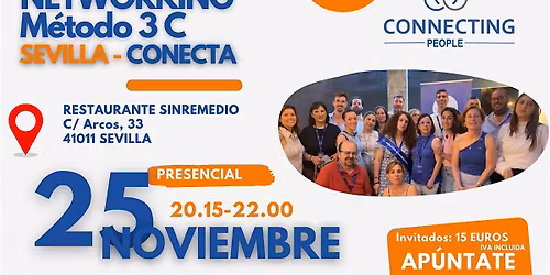 NETWORKING SEVILLA -Evento presencial - 25 NOVIEMBRE
