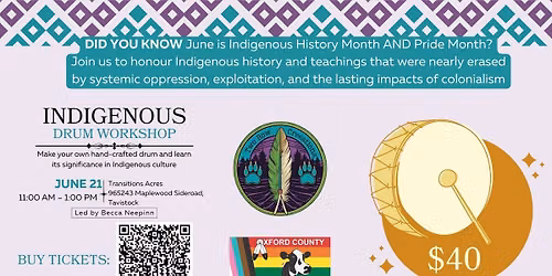 Indigenous Drum Workshop