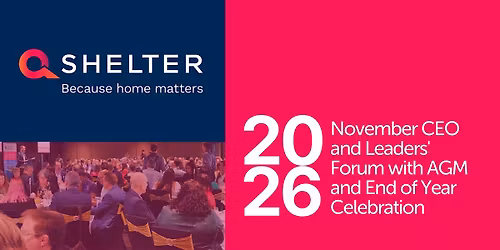Q Shelter CEO and Leaders' Forum with AGM and EOY Celebration