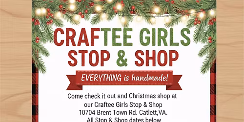 Craftee Girls Stop & Shop