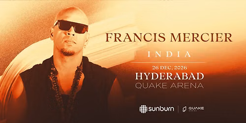 Francis Mercier- Live in Hyderabad