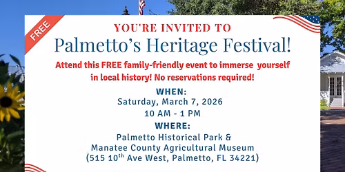 Palmetto's Heritage Festival
