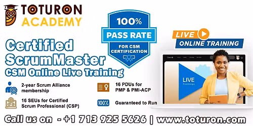 2-Day CSM Training | Certified ScrumMaster Course in Tallahassee, FL