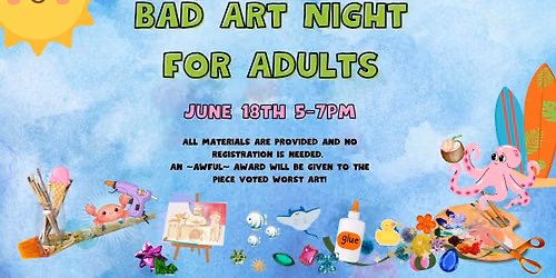 Bad Art Night for Adults