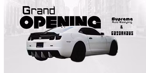 Grand Opening Car Meet