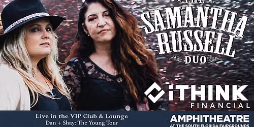 Samantha Russell Duo iThink Financial Amphitheatre VIP Lounge - Dan + Shay