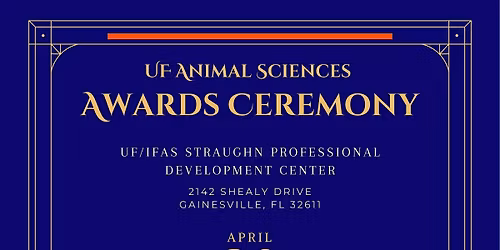 2026 Animal Sciences Awards Ceremony
