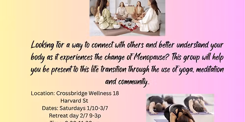 8-week Menopause Group