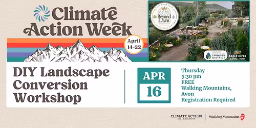 Beyond Lawn DIY Landscape Conversion Workshop 