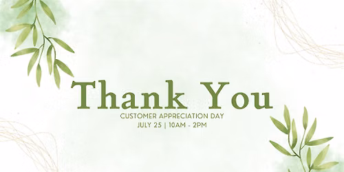 Customer Appreciation Event