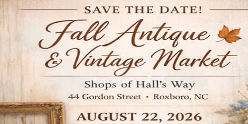 Fall Antique and Vintage Vendor Market
