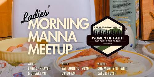 Ladies' Morning Manna Meetup