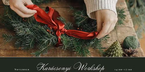 🎄 Karácsonyi Workshop a Tihanyi Brunch 23-ban 🎁
