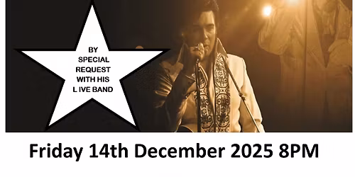 Mark Summers is Elvis Presley With Live Band