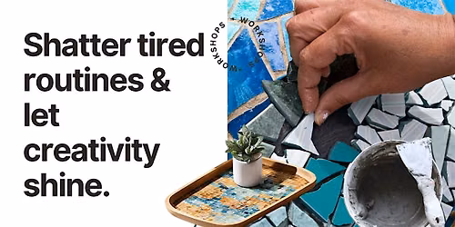 Ceramic Mosaic Trivet Workshop