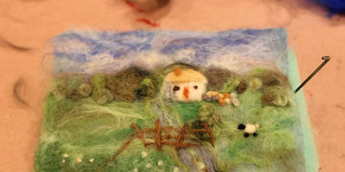 Needle Felted Landscape -  Choose Your Image!