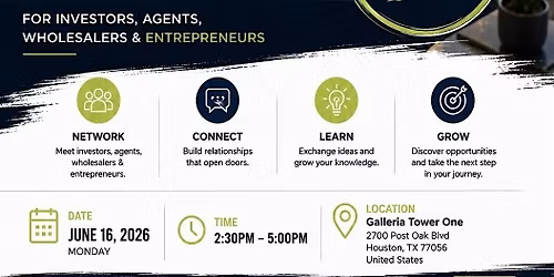 Getting Started in Real Estate - Networking Event