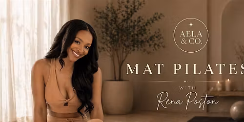 Aela & Co. Mat Pilates with Rena Poston | Peace & Flow Co.