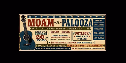 MOAM-a-Palooza 2026!