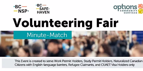 Looking for Volunteering? Join us to the Volunteering Fair