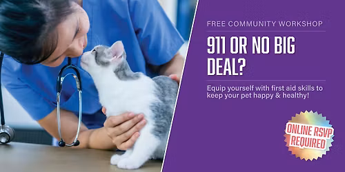 911 or No Big Deal? (pet owner triage)