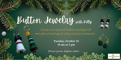 Button Jewelry with Kelly