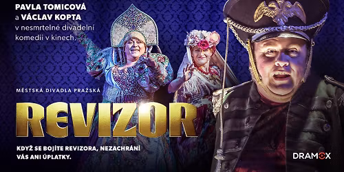 Kino \u0160t\u011bp\u00e1nov - Revizor (z\u00e1znam divadeln\u00edho p\u0159edstaven\u00ed)