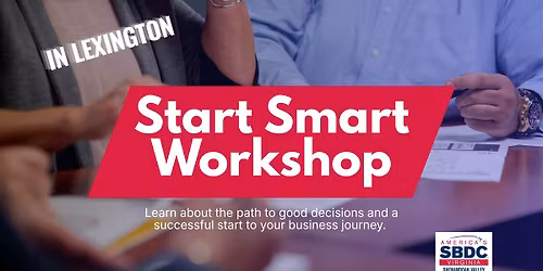 Start Smart Workshop (In Lexington)