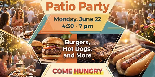 Patio Party for Members & Their Guests!