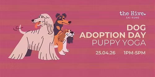 Dog Adoption Day: Puppy Yoga