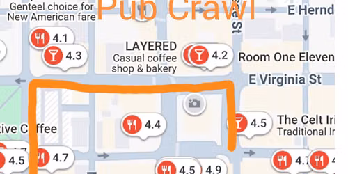 McKinney Downtown Pub Crawl