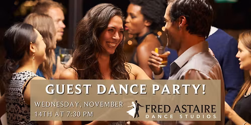 Guests Welcome Dance Party