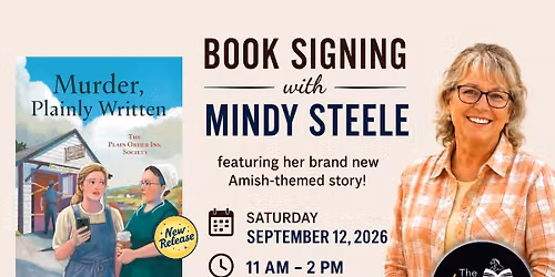 New Release Book Signing with Mindy Steele