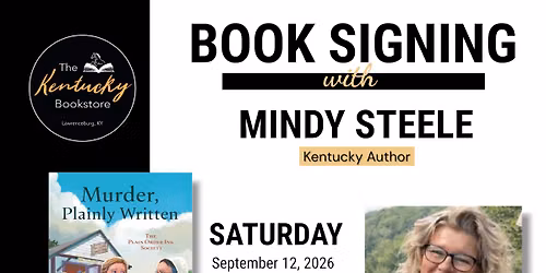 New Release Book Signing with Mindy Steele